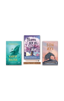 Genç Timaş Son Ayı - Kayıp Balina - Filippo Ben ve Kiraz Ağacı Set 3 Kitap