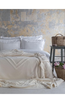 Apricitas Home Yatak Örtülü Set Moneda Ekru Ç.k Diğer