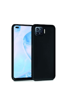 Oppo Reno 4 Lite Kılıf Kamera Korumalı Silikon Rubber Arka Kapak Siyah Oppo Reno 4 Lite Kılıf Kamera Korumalı Silikon Rubber Arka Kapak Siyah