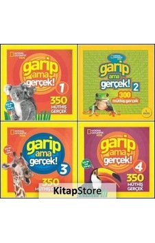 Kitapstore National Geographic Kids-Garip Ama Gerçek Seti 4 Kitap / Kol... Kitapstore National Geographic Kids-Garip Ama Gerçek Seti 4 Kitap / Kol...