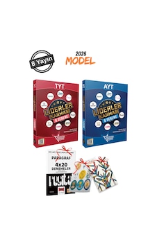 2026 Model Tyt 8 Yayın 8 Deneme + Ayt 8 Yayın 8 Deneme Seti Paragraf Deneme Hediye 2026 Model Tyt 8 Yayın 8 Deneme + Ayt 8 Yayın 8 Deneme Seti Paragraf Deneme Hediye