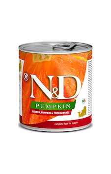 N&D Tavuklu Balkabaklı Narlı Konserve Yavru Köpek Maması 285 G N&D Tavuklu Balkabaklı Narlı Konserve Yavru Köpek Maması 285 G