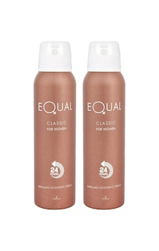 Hunca Equal Classic 24 Hours Kadın Sprey Deodorant 150 ML x 2 Hunca Equal Classic 24 Hours Kadın Sprey Deodorant 150 ML x 2