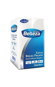 Belleza Extra Beyaz Peçete 50'li 24 Paket 32.5 x 32.5 CM Belleza Extra Beyaz Peçete 50'li 24 Paket 32.5 x 32.5 CM