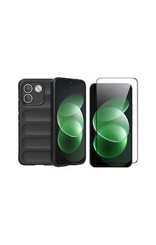 Vendas Xiaomi Redmi Note 17 Pro Max Uyumlu Kılıf Esnek Tpu Oyuklu Arka Yüzey Tasarımlı Zore Etnik Silikon Kapak + Cam Ekran Koruyucu Siyah Vendas Xiaomi Redmi Note 17 Pro Max Uyumlu Kılıf Esnek Tpu Oyuklu Arka Yüzey Tasarımlı Zore Etnik Silikon Kapak + Cam Ekran Koruyucu Siyah