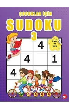 Çocuklar İçin Sudoku 3 - 6 Yaş ve Üstü- Beyaz Balina Yayınları Çocuklar İçin Sudoku 3 - 6 Yaş ve Üstü- Beyaz Balina Yayınları