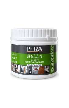 Bella Su Bazlı Mat Sıvı Cam Çoklu Yüzey Verniği 250 Ml / 500 Ml Şeffaf - 921385295 Diğer