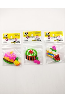 Cupcake Kek Meyveli Desenli Silgi - 1 Adet