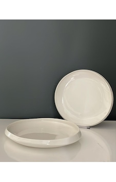 Tantitoni Sky Beyaz Porselen 2li Yemek Tabağı Seti 24,6 Cm Beyaz Tantitoni Sky Beyaz Porselen 2li Yemek Tabağı Seti 24,6 Cm Beyaz