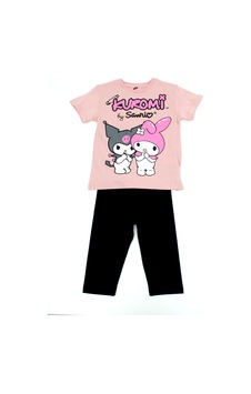 Dmb Kids Dmb Kız Kuromi Taytlı Takım 0690 Gül Kurusu Dmb Kids Dmb Kız Kuromi Taytlı Takım 0690 Gül Kurusu
