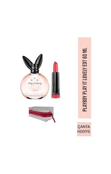 Playboy Play It Lovely Edt 60 Ml+max Factor Matte Lipstick 15 Flame Çiçek