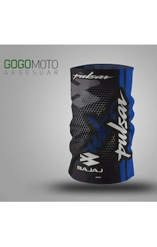 Buff Pulsar Mavi Desenli Buff Pulsar Mavi Desenli