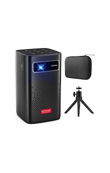 C900 Mini Taşınabilir Projektör Android 9 150ansı Lümen Dlp Wifi 3d 1080p Dahili Pil Stereo Hoparlör-118580