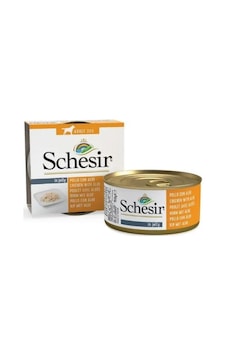 Schesir Jelly Tavuk Fileto Ve Aloe Vera Jöle İçinde Yetişkin Köpek Konservesi 150 Gr Schesir Jelly Tavuk Fileto Ve Aloe Vera Jöle İçinde Yetişkin Köpek Konservesi 150 Gr