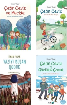 Çetin Ceviz Serisi 3 Kitap + Yazıyı Bulan Çocuk Çetin Ceviz Serisi 3 Kitap + Yazıyı Bulan Çocuk