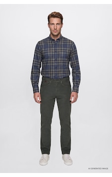 Wrangler Pamuklu Texas Slim Fit Cepli Esnek Erkek Kadife Pantolon Mw12sec300 Yeşil Wrangler Pamuklu Texas Slim Fit Cepli Esnek Erkek Kadife Pantolon Mw12sec300 Yeşil