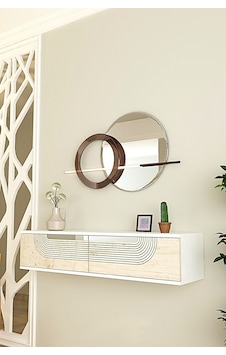 Da1202bts Meyra Dresuar Ve Antre Rafı Beyaz-traverten-silver 120cm Beyaz - Traverten - Gümüş Da1202bts Meyra Dresuar Ve Antre Rafı Beyaz-traverten-silver 120cm Beyaz - Traverten - Gümüş