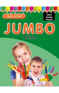 Jumbo Boyama - Yeşil Kitap- Parıltı Yayınları Jumbo Boyama - Yeşil Kitap- Parıltı Yayınları