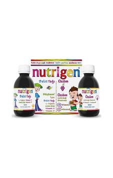Nutrigen Balık Yağı Şurup 200 ML + Üzüm Şurup 200 ML Nutrigen Balık Yağı Şurup 200 ML + Üzüm Şurup 200 ML