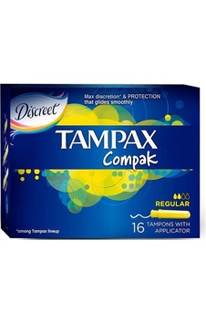 Tampax Compak Regular Aplikatörlü 16'lı Tampon