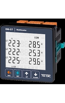 Tense Em-07 Multimetre 3.7'' Lcd Korumalı Tense Em-07 Multimetre 3.7'' Lcd Korumalı