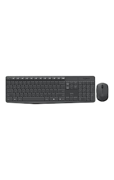 Logitech MK235 Q Kablosuz Usb Siyah Multimedya Klavye/Mouse Set 920-007925 Logitech MK235 Q Kablosuz Usb Siyah Multimedya Klavye/Mouse Set 920-007925