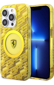 Apple Uyumlu iPhone 15 Pro Kılıf Ferrari Lisanslı M-safe Şarj Özellikli Multi Sf Kapak Apple Uyumlu iPhone 15 Pro Kılıf Ferrari Lisanslı M-safe Şarj Özellikli Multi Sf Kapak