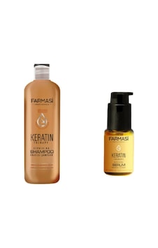 Farmasi Keratin Therapy Onarıcı Şampuan + Onarıcı Serum 30 ML