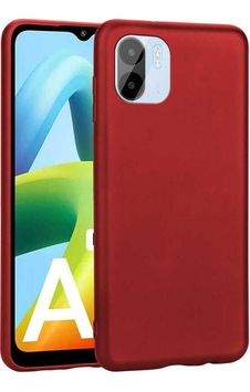Xiaomi Redmi A1 Kılıf Zore Premier Silikon Kapak Kırmızı Xiaomi Redmi A1 Kılıf Zore Premier Silikon Kapak Kırmızı