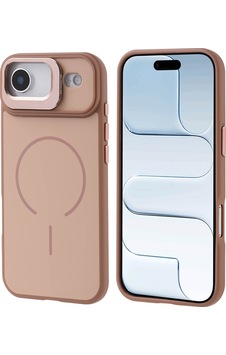 Apple Uyumlu iPhone 17 Air Kılıf M-safe Şarj Özellikli Kamera Standlı Zore Notron Kapak Gold Apple Uyumlu iPhone 17 Air Kılıf M-safe Şarj Özellikli Kamera Standlı Zore Notron Kapak Gold