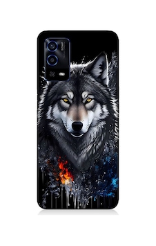 Oppo A55 Uyumlu Silikon Kılıf Yalnız Kurt Oppo A55 Uyumlu Silikon Kılıf Yalnız Kurt
