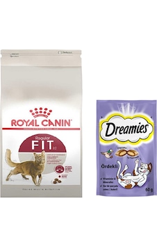Royal Canin FHN Fit 32 Yetişkin Kedi Maması 2 KG + Dreamies Ördekli Kedi Ödül Maması 60 G Royal Canin FHN Fit 32 Yetişkin Kedi Maması 2 KG + Dreamies Ördekli Kedi Ödül Maması 60 G
