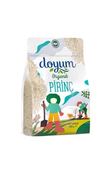 5 Adet Doyum Organik Pirinç 1 Kg