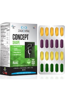 Zade Vital Concept Shape 60 Kapsül Zade Vital Concept Shape 60 Kapsül