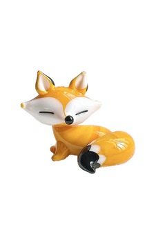 Sevimli Tilki Mini Cam Figür