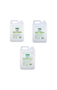 U Green Clean Sıvı Çamaşır Deterjanı Lavanta 5 L + Yumuşatıcı Lavanta 5 L +  Bitkisel Çamaşır Suyu 5 L