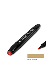 Touch Twın Marker Br104 Brown Grey Touch Twın Marker Br104 Brown Grey