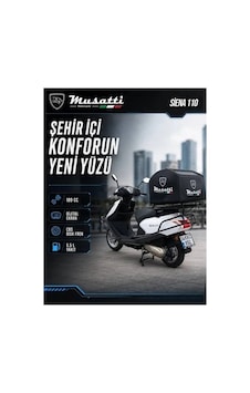 Musatti Siena 50 Otomatik Scooter Motosiklet Gri Musatti Siena 50 Otomatik Scooter Motosiklet Gri