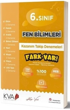 Kva 6. Sınıf Fen Bilimleri Fark Var Kazanım Takip Denemeleri Kva 6. Sınıf Fen Bilimleri Fark Var Kazanım Takip Denemeleri