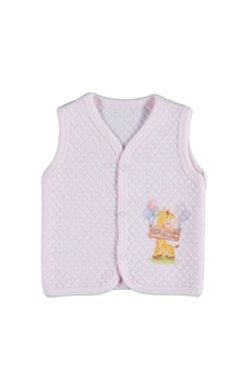 Bibaby Yelek Kapitone Balonlu Zürafa Pembe Pembe