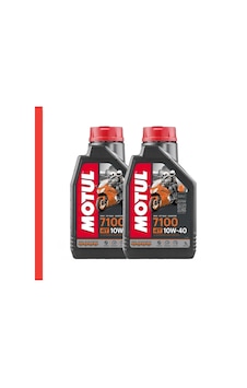 Motul 7100 10W-40 4T Tam Sentetik Motor Yağı 2 x 1 L Motul 7100 10W-40 4T Tam Sentetik Motor Yağı 2 x 1 L