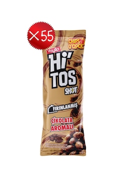 Yayla Hi'tos Shot Çikolata Aromalı Mısır Çerezi 25 G X55