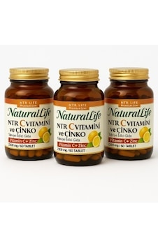 Ntr C Vitamini + Çinko 3 Adet Ntr C Vitamini + Çinko 3 Adet