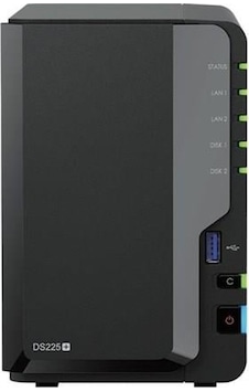 Synology Ds225 Plus Celeron Qc- 2gb Ram- 2-diskli Nas Server Disksiz Synology Ds225 Plus Celeron Qc- 2gb Ram- 2-diskli Nas Server Disksiz