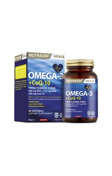 Nutraxcın Omega-3 +Co10