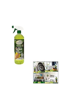 Greendas Leke Sökücü Sprey 1lt Sihirli Yeşil Su Tüm Yüzeyler Pas Temizleyici Yağ Kir - 12'li Paket