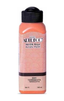 Artdeco Akrilik Boya 140 Ml Terrakota - 4 Adet 3041 Terrakotta Artdeco Akrilik Boya 140 Ml Terrakota - 4 Adet 3041 Terrakotta