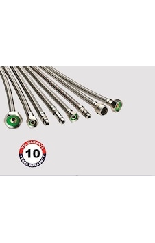 Çelik Fleks Batarya Altı Bağlantı Hortumu M10-3/8 100 cm Çelik Fleks Batarya Altı Bağlantı Hortumu M10-3/8 100 cm