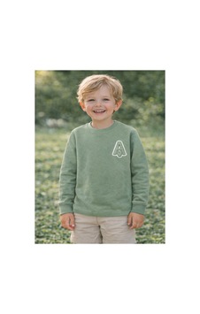 Tanem Kids Erkek Çocuk Jakarlı Örme Sweatshirt Yeşil Tanem Kids Erkek Çocuk Jakarlı Örme Sweatshirt Yeşil
