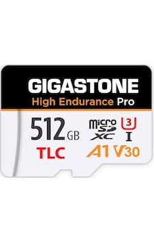 Gıgastone 512 Gb Mikro Sd Kart, High Endurance Pro, 140/120 Mb/s'ye Kadar, Redtiger Rove Vivofo Vantrueeo Arifayz Dashcam, Uhs-ı A1 V30 U3 Tlc Microsdxc İle Uyumlu Gıgastone 512 Gb Mikro Sd Kart, High Endurance Pro, 140/120 Mb/s'ye Kadar, Redtiger Rove Vivofo Vantrueeo Arifayz Dashcam, Uhs-ı A1 V30 U3 Tlc Microsdxc İle Uyumlu